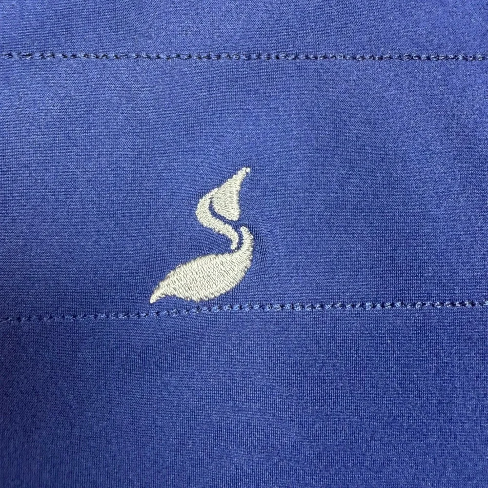 Stitch Golf SWS Weather System Jacket Men XL Blue Full Zip Fleece Lined RN155812